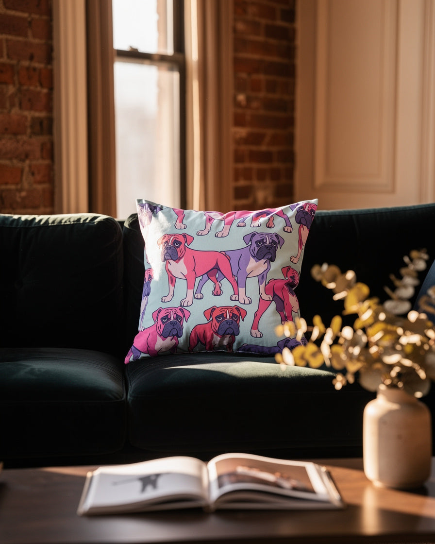 Fur and Whisker - Lavender Neon Boxers