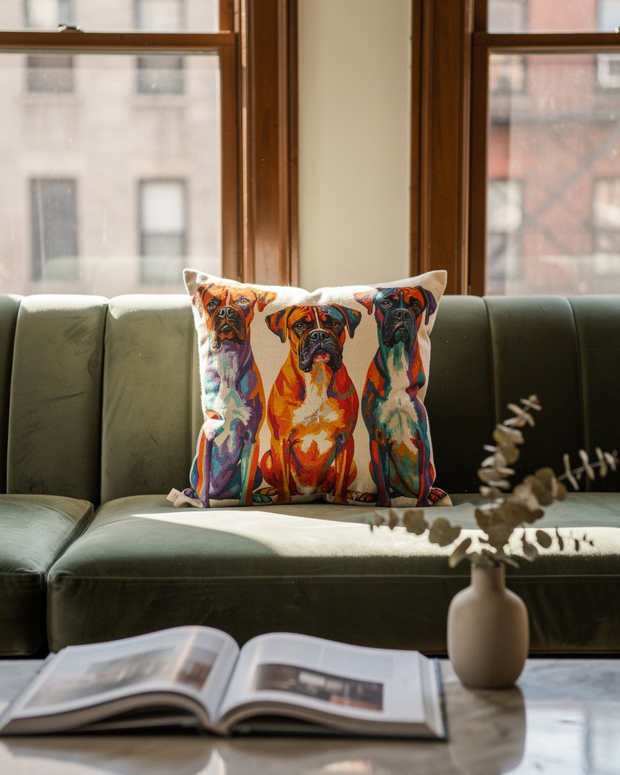 Fur and Whisker - Painterly Kaleidoscope Boxers