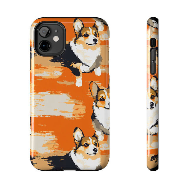 Sunset Dash Corgis Phone Case