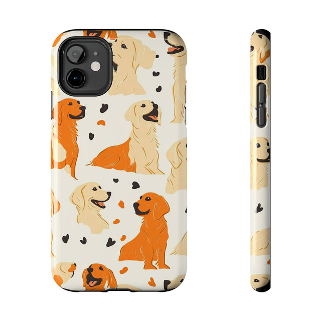 Sunlit Hour Retrievers Phone Case