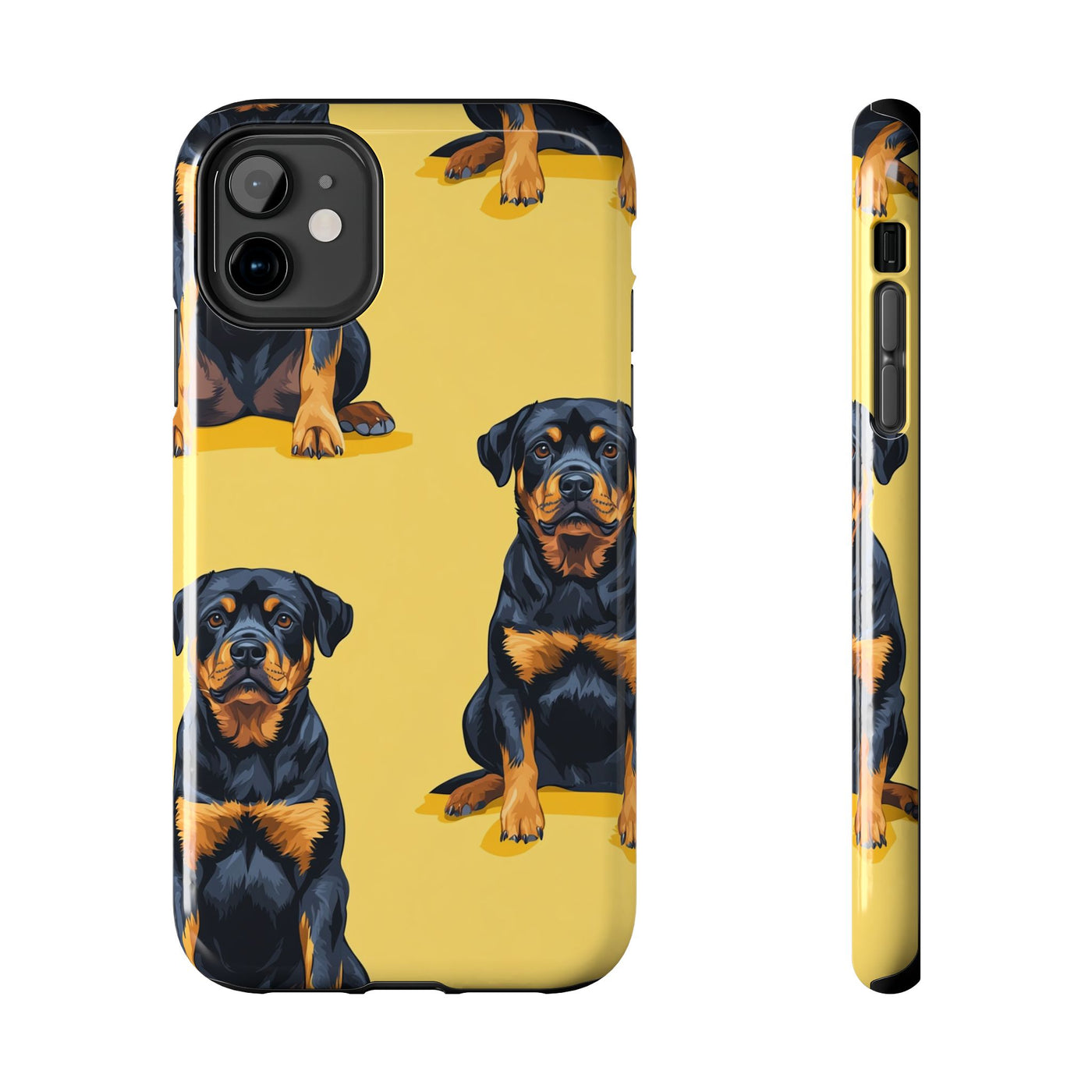 Sunny Amber Rottweilers Phone Case