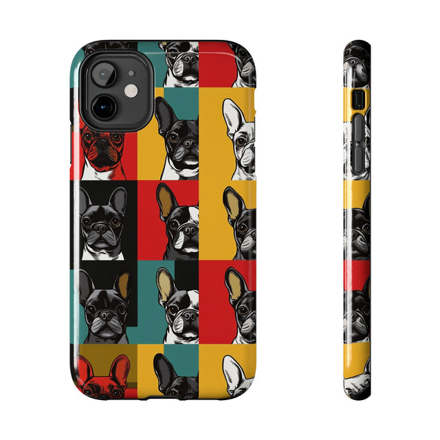 Teal Frenchie Gallery Phone Case