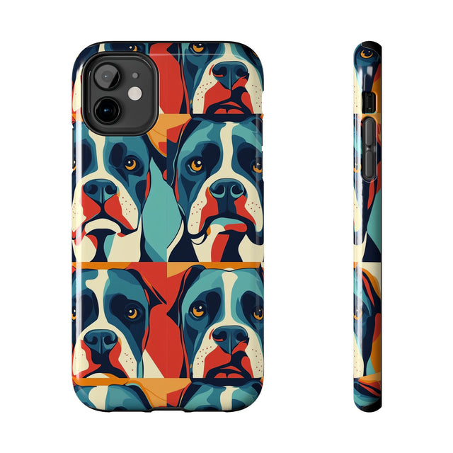 Gilded Teal Boxer Brigade Phone Case