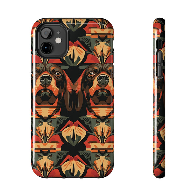 Autumn Nouveau Rottweilers Phone Case
