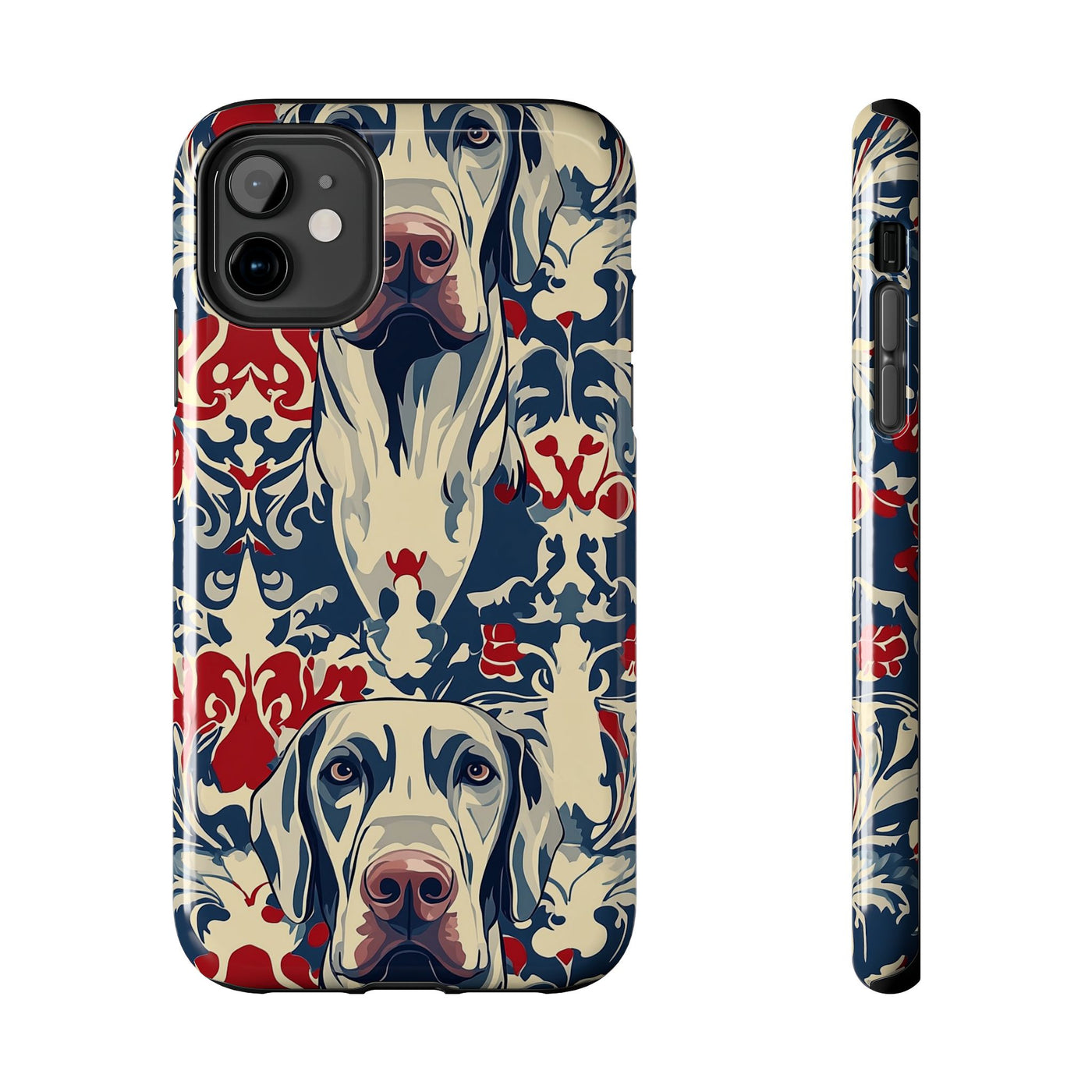 Regal Baroque Danes Phone Case