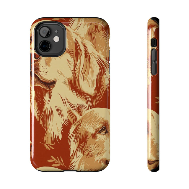 Autumn Reverie Retrievers Phone Case