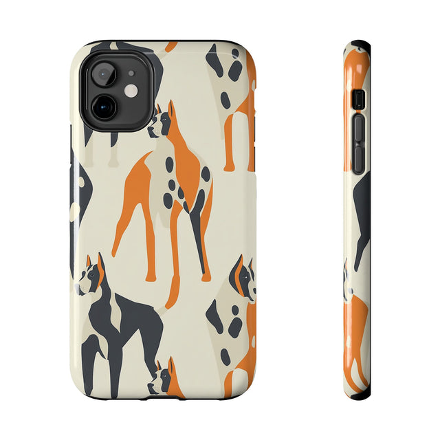 Ember Spotted Danes Phone Case