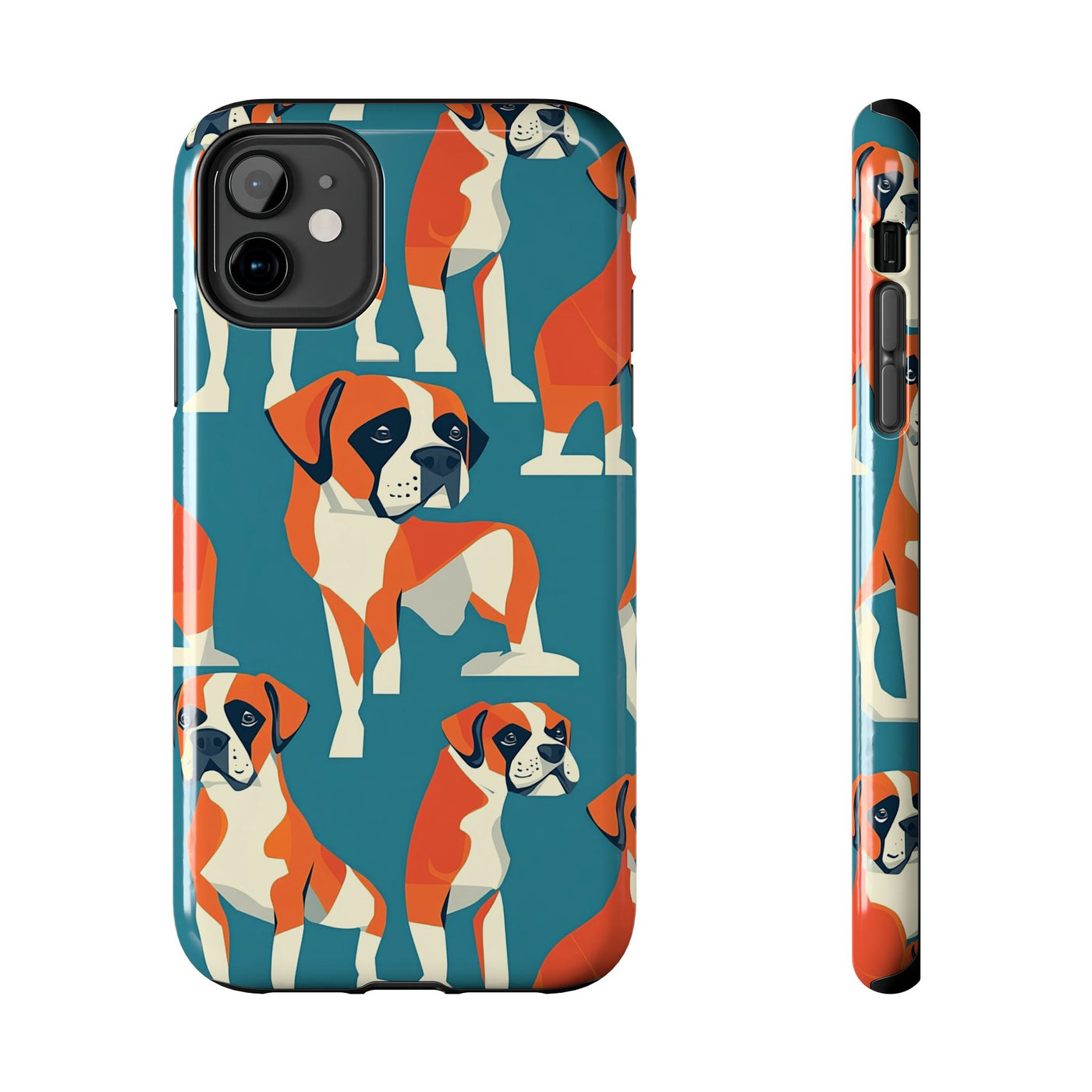 Teal Parade Boxers Phone Case