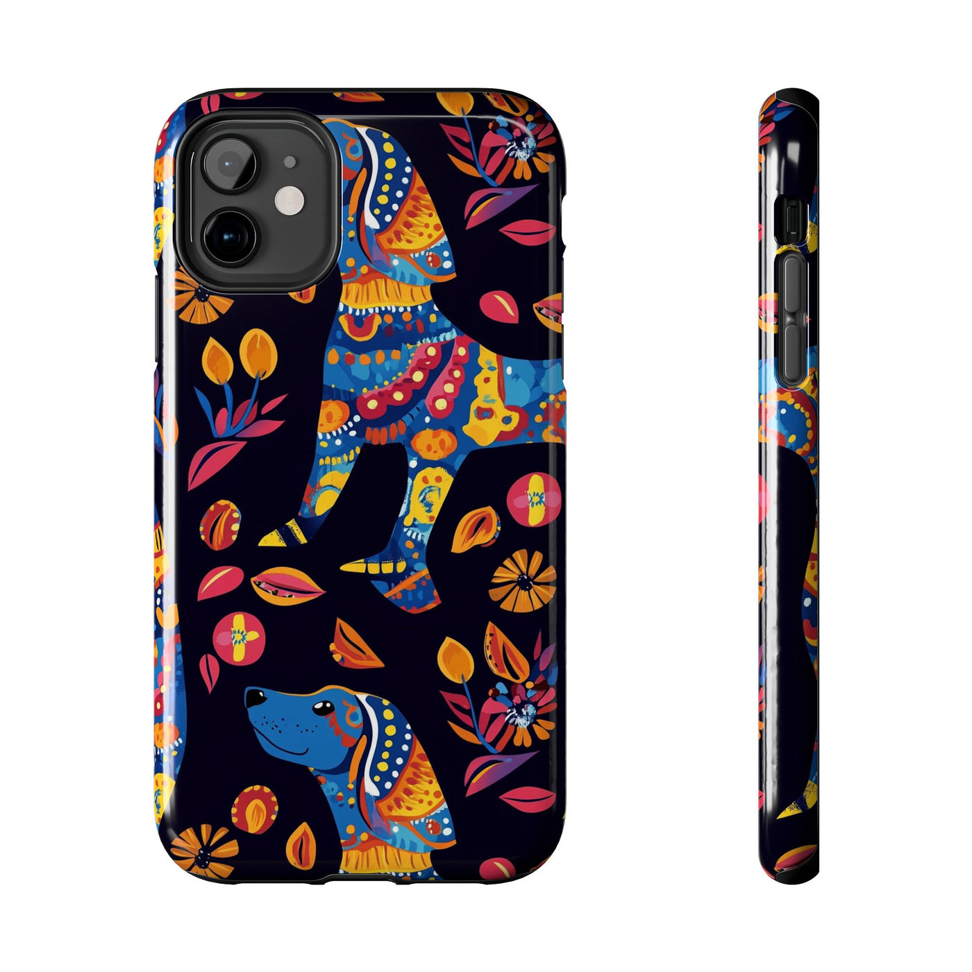 Folk Festival Labradors Phone Case