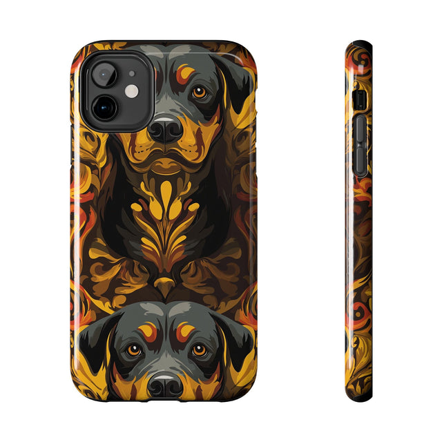 Steel Majesty Rottweilers Phone Case