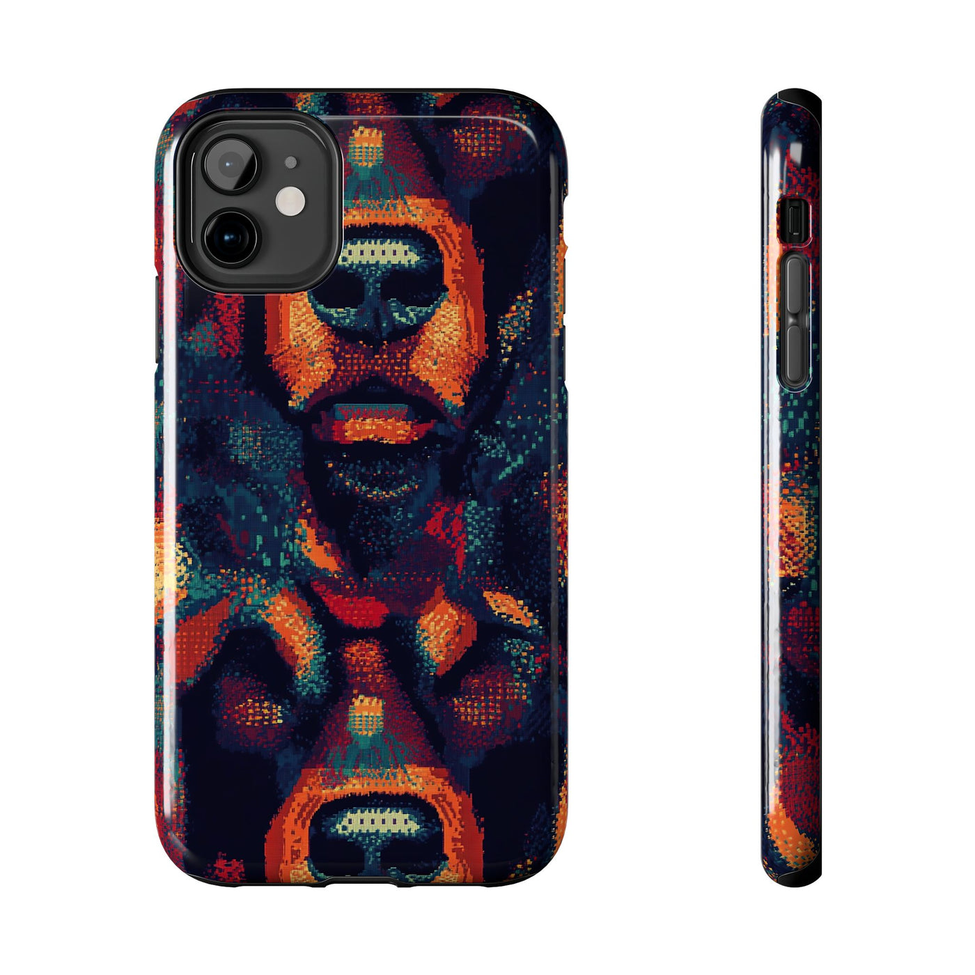 Digital Mosaic Rottweiler Phone Case