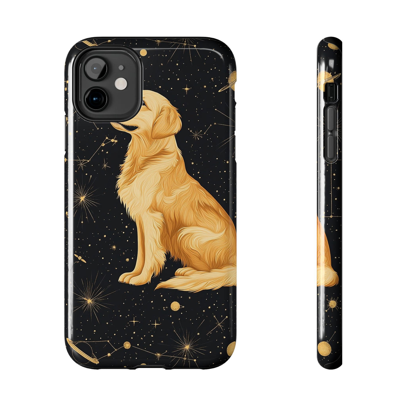 Celestial Golden Dreams Phone Case