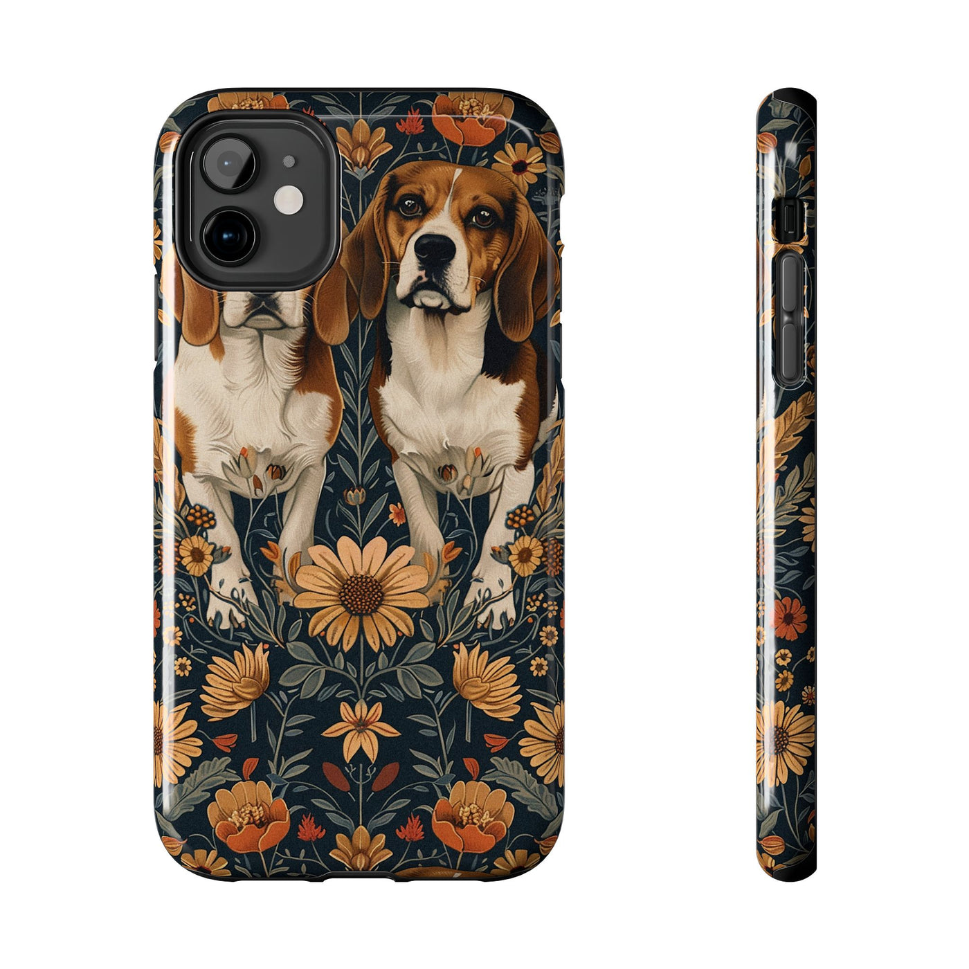 Autumn Tapestry Beagles Phone Case