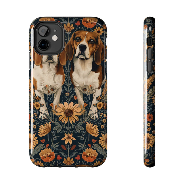 Autumn Tapestry Beagles Phone Case