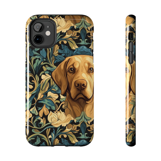 Victorian Garden Retrievers Phone Case