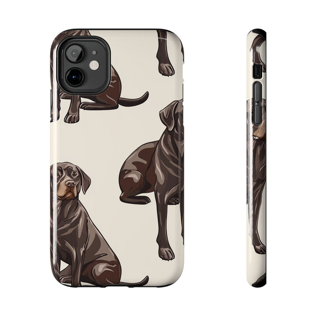 Chocolate Lab Companions Phone Case
