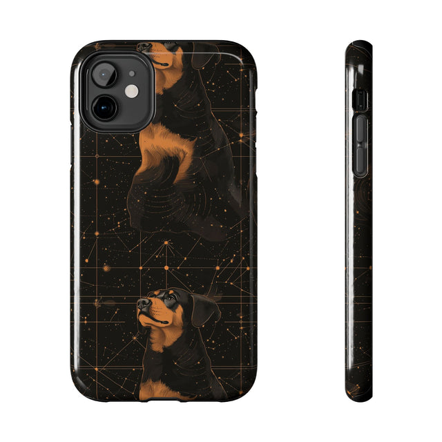 Celestial Navigator Rottweiler Phone Case