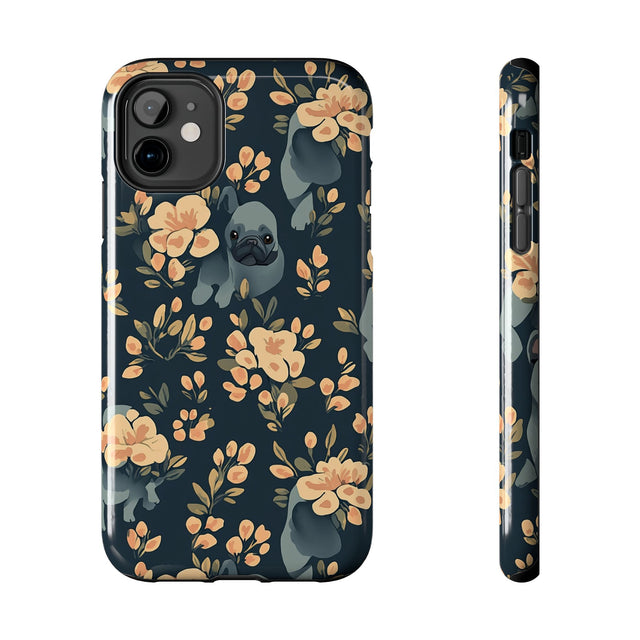 Moonlit Garden French Bulldogs Phone Case