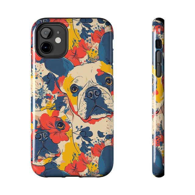 Hibiscus Haven Frenchies Phone Case