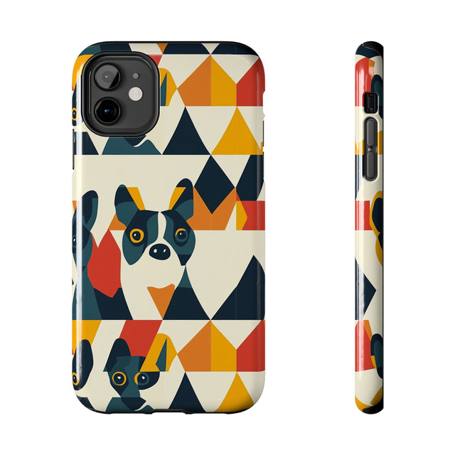 Teal Cubist Companions Phone Case