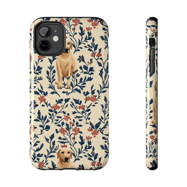 Botanical Labrador Manor Phone Case