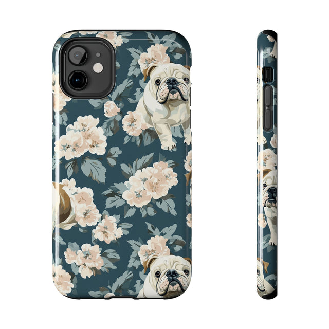 English Garden Bulldogs Phone Case