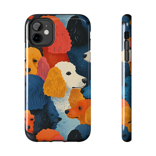 Rainbow Pack Poodles Phone Case