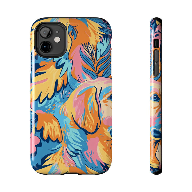 Tropical Sunrise Goldens Phone Case