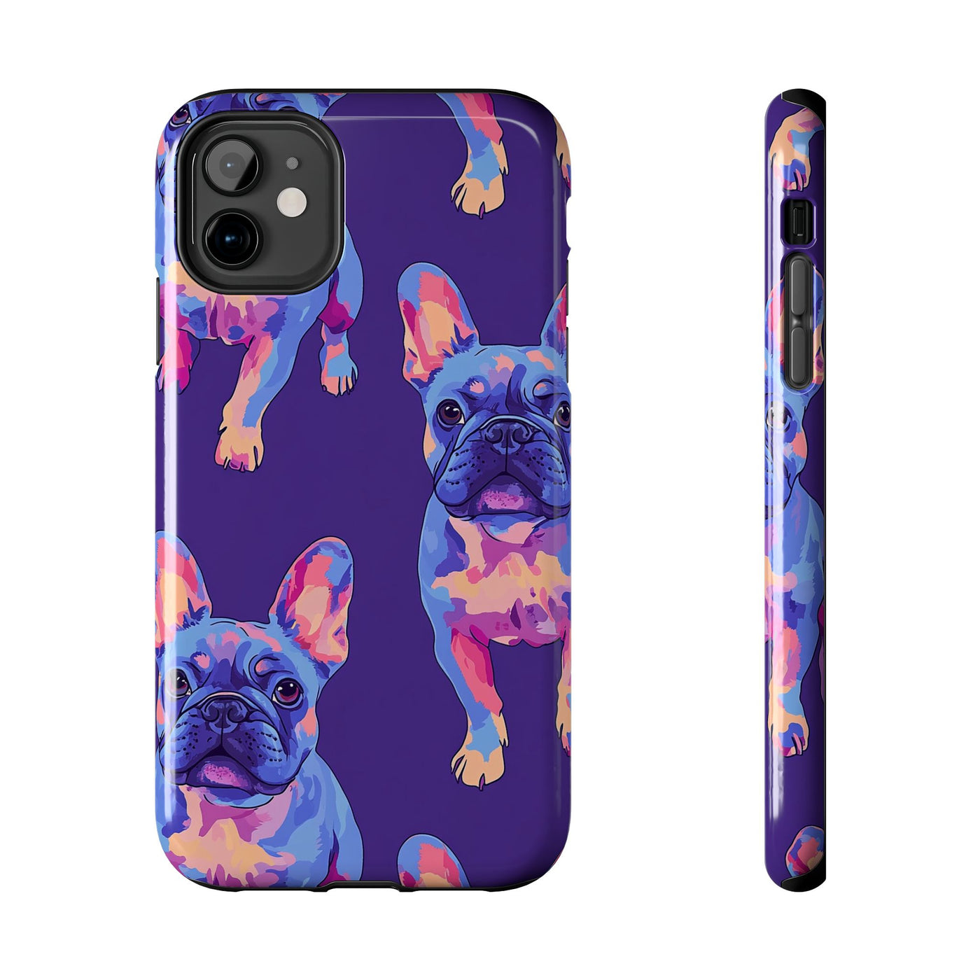 Neon Dreams Frenchies Phone Case