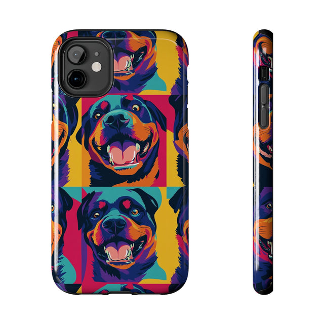 Pop Art Rottie Squad Phone Case