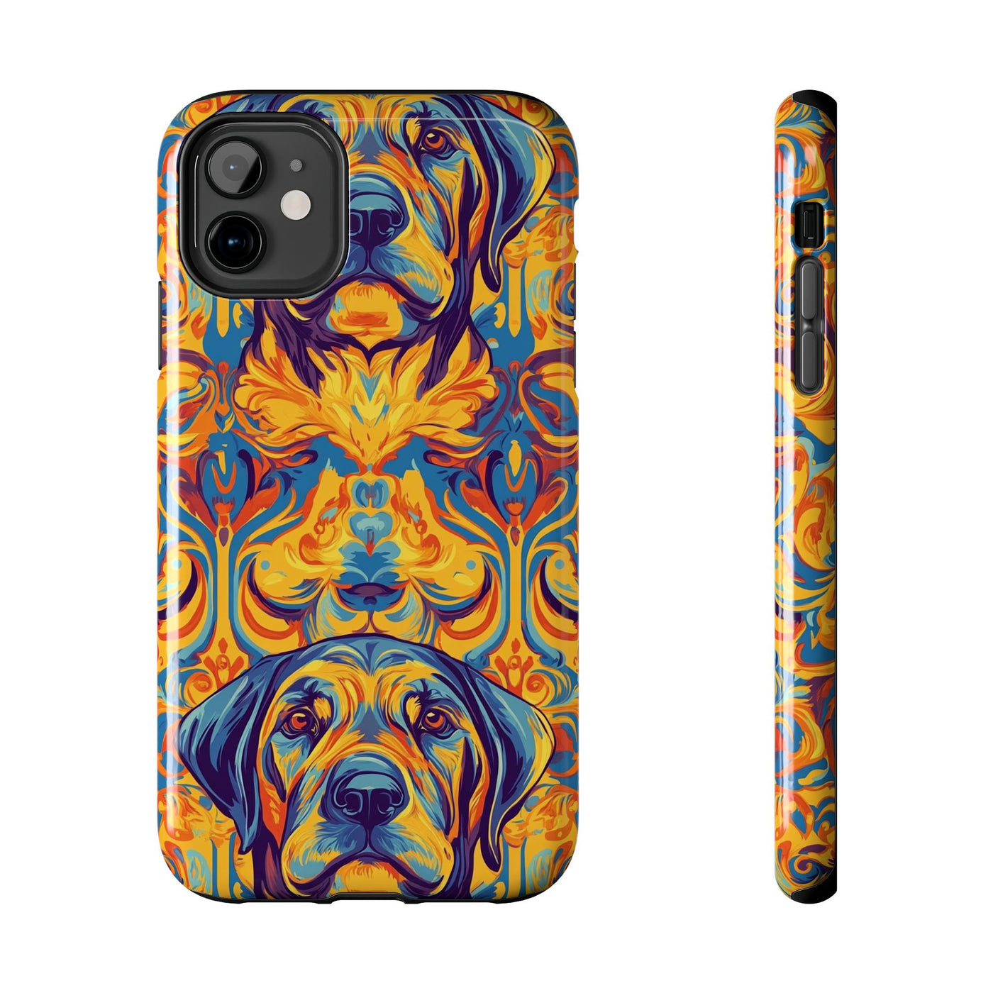 Baroque Flames Lab Phone Case