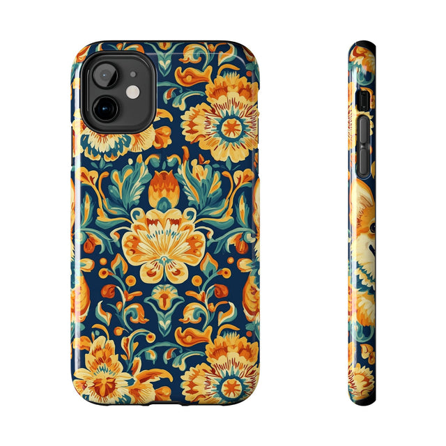 Imperial Brocade Corgis Phone Case