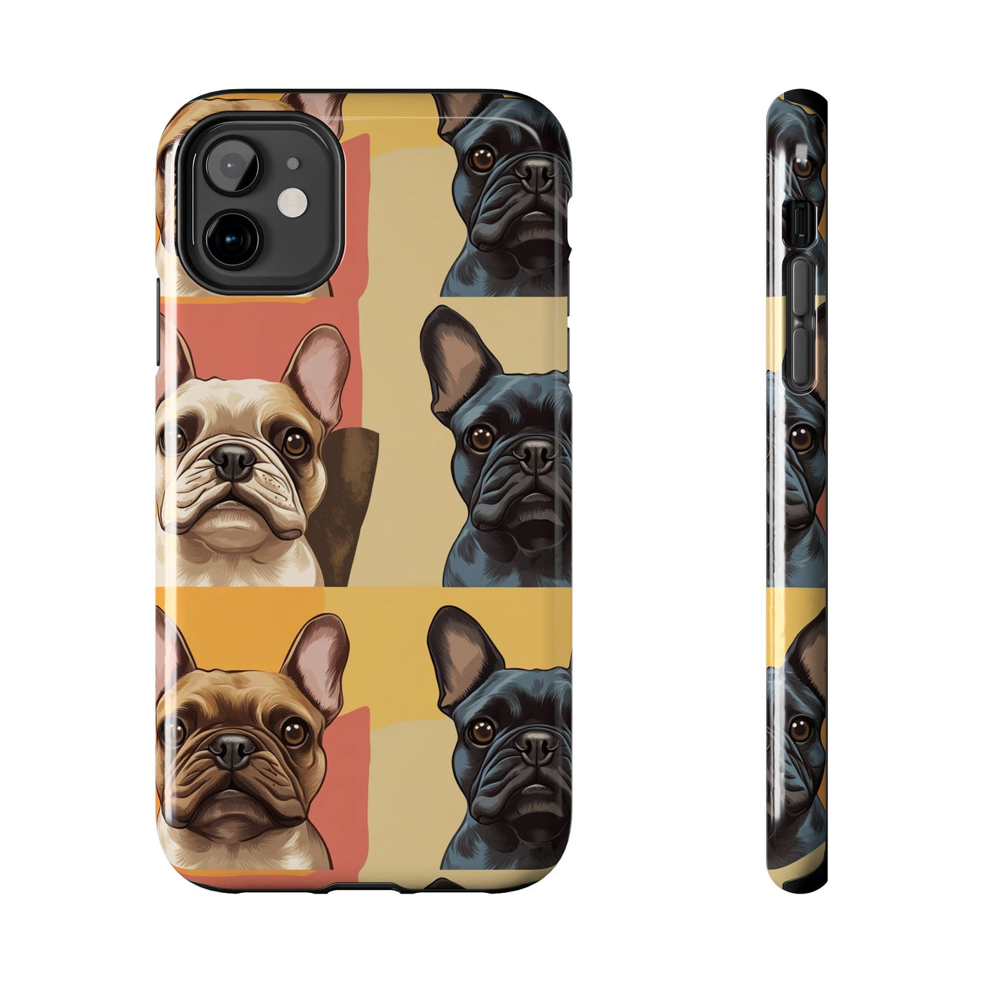 Coral Frenchie Gallery Phone Case