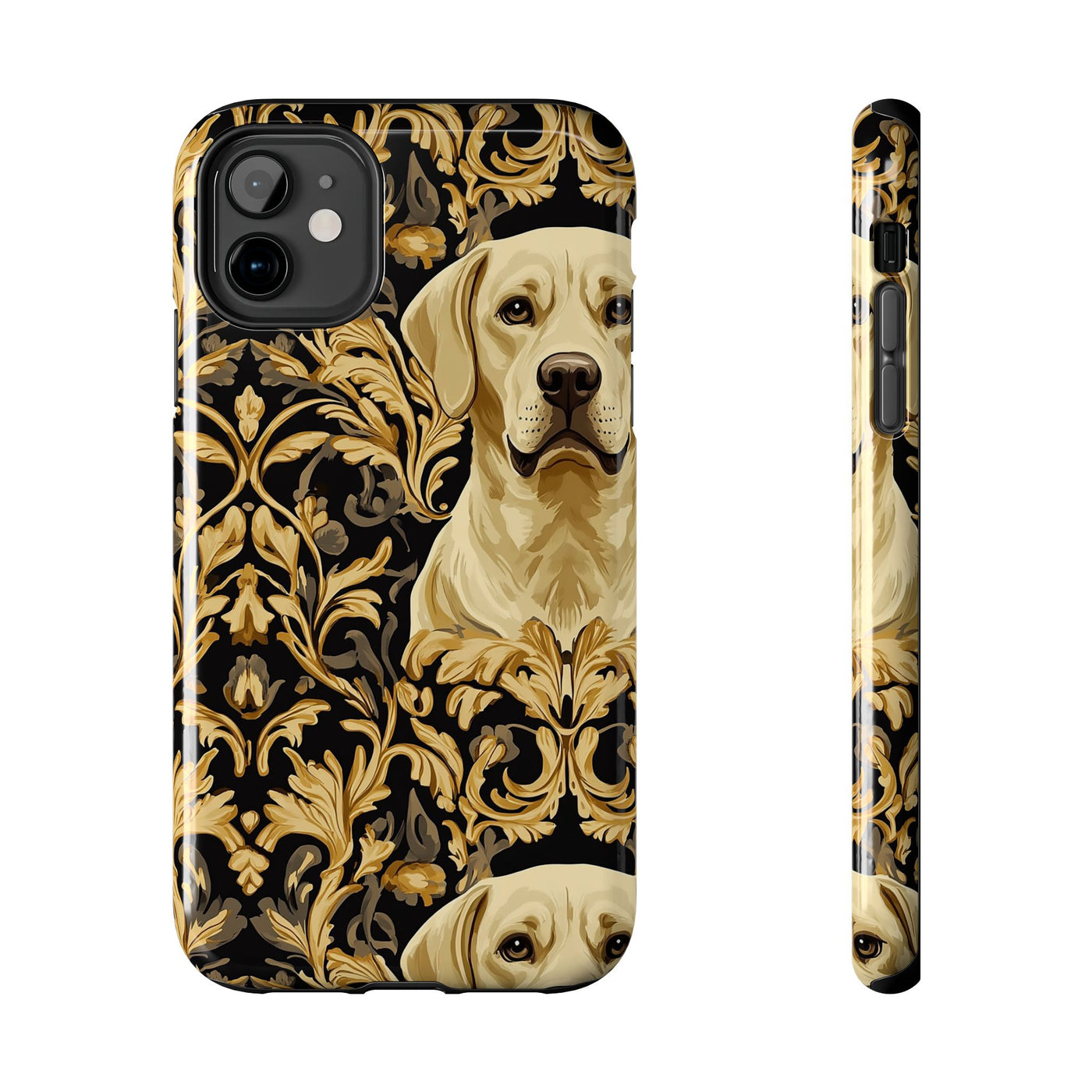 Baroque Golden Labrador Phone Case