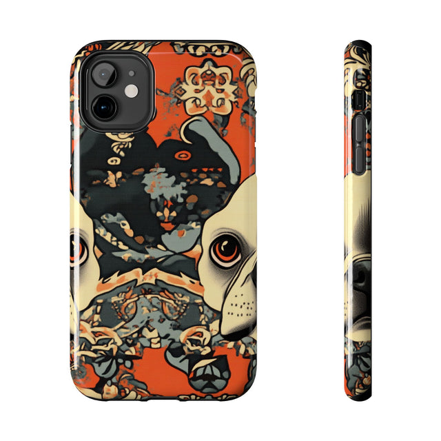 Ornamental Frenchie Tapestry Phone Case