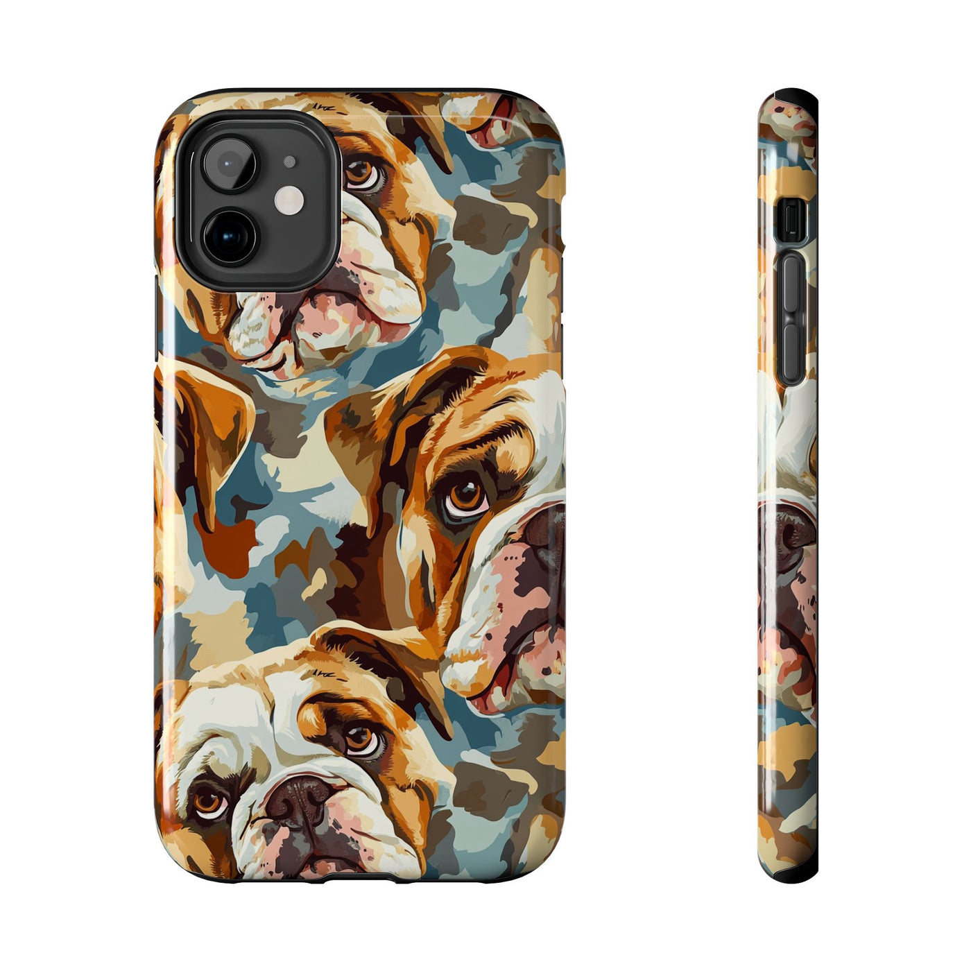 Autumn Huddle Bulldogs Phone Case