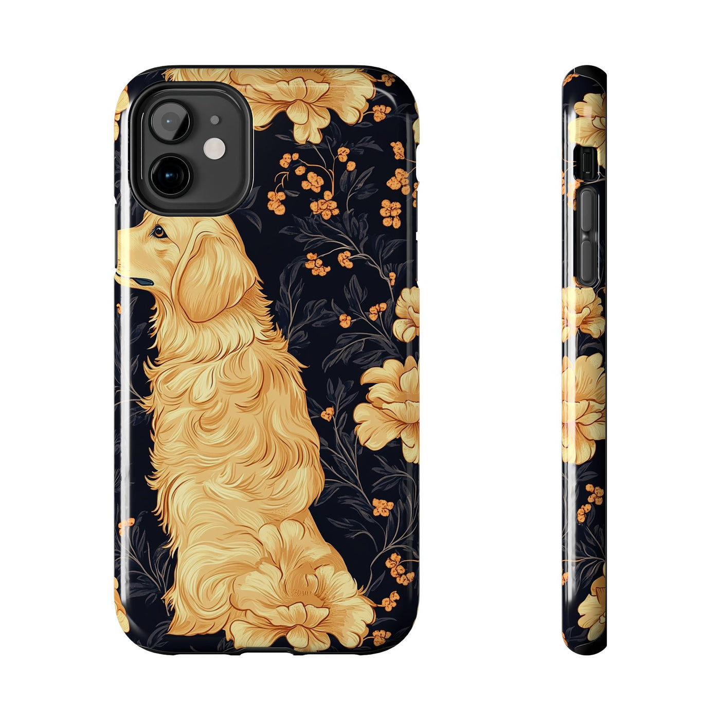 Golden Bloom Reverie Phone Case