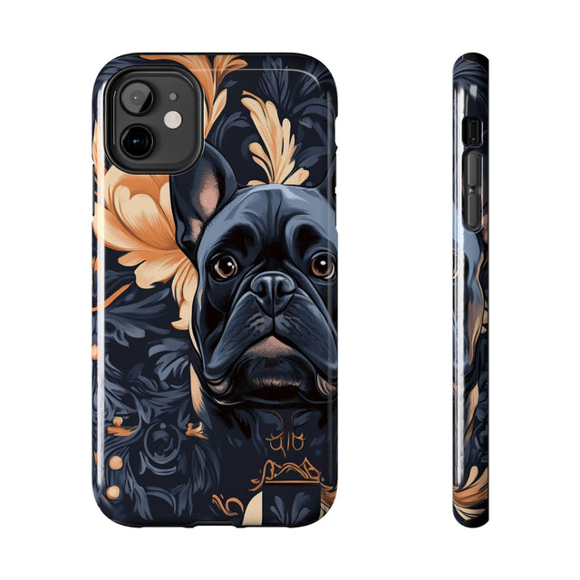 Midnight Frenchie Elegance Phone Case