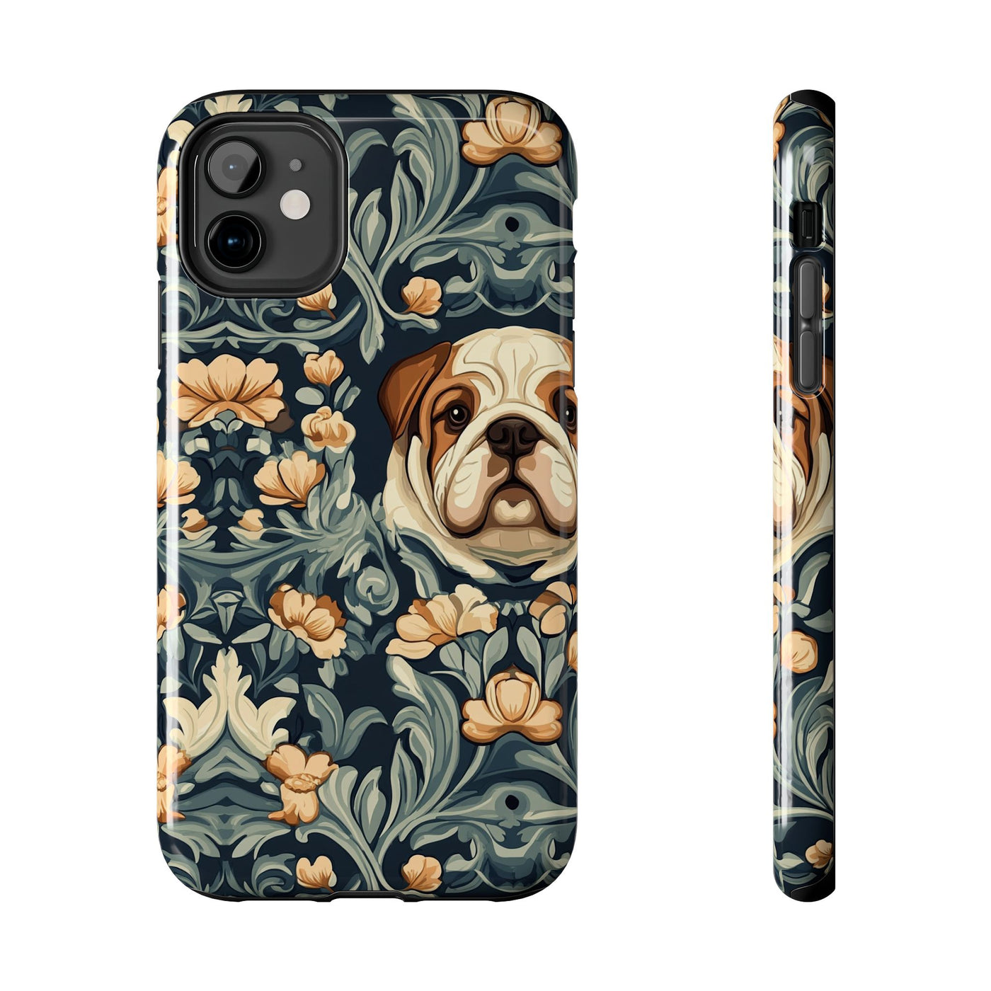 Navy Garden Bulldogs Phone Case