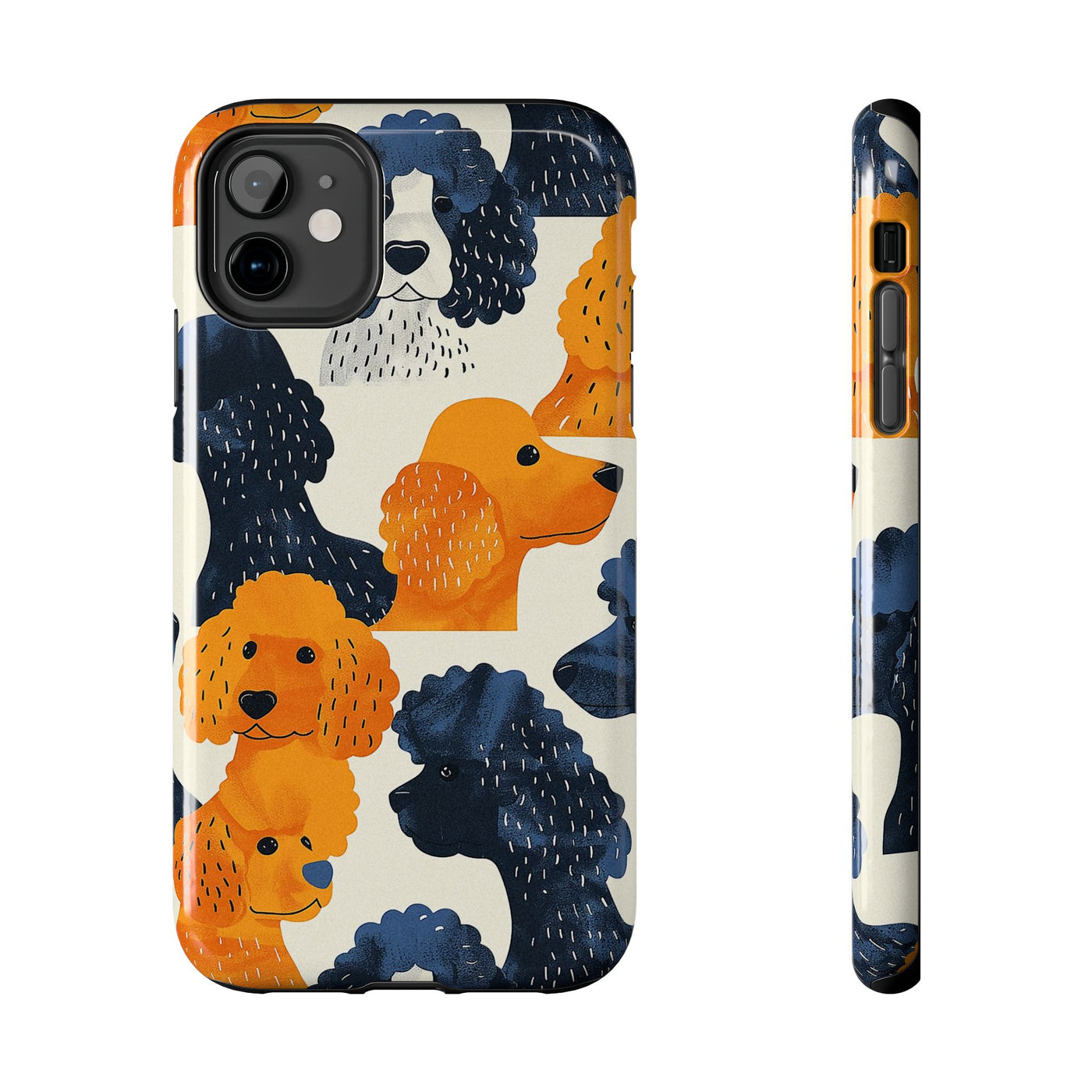 Poodle Parade Sunset Phone Case