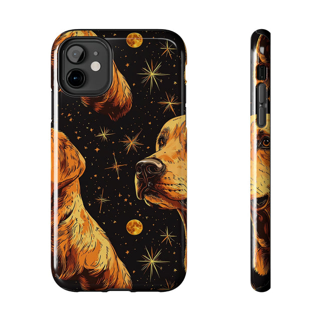 Celestial Golden Hour Labs Phone Case