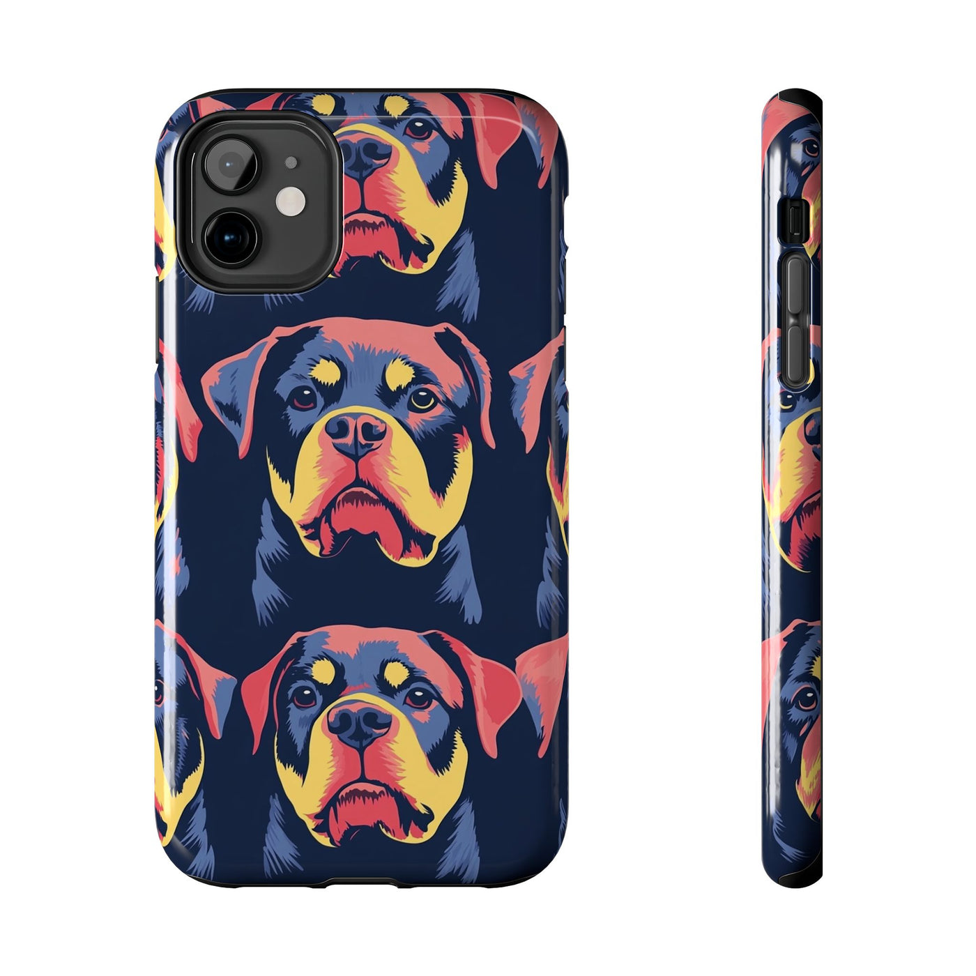 Electric Pop Rottweilers Phone Case