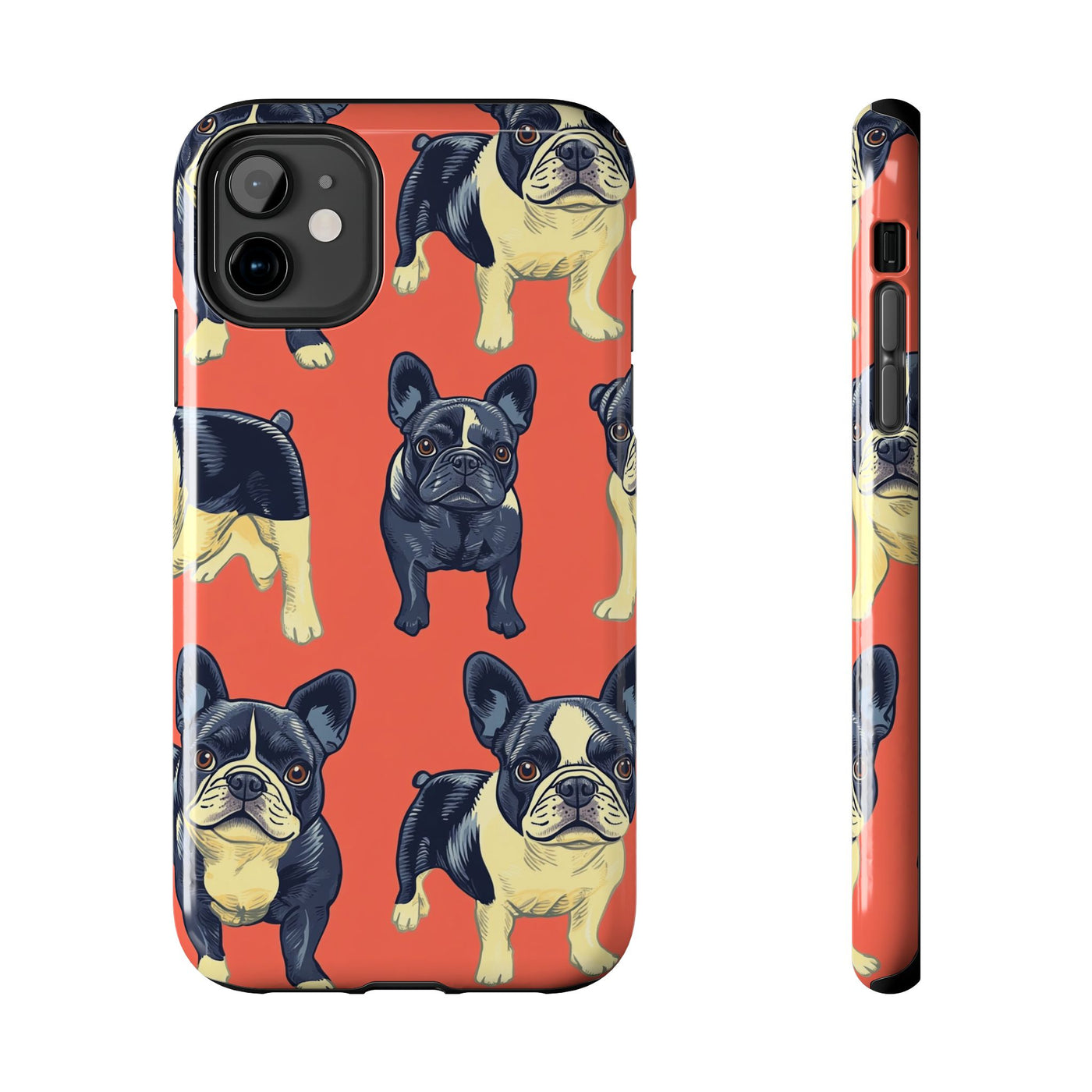 Coral Cafe Frenchies Phone Case
