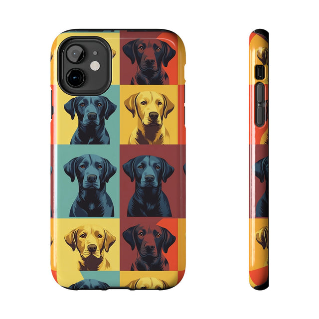 Pop Art Labrador Portraits Phone Case