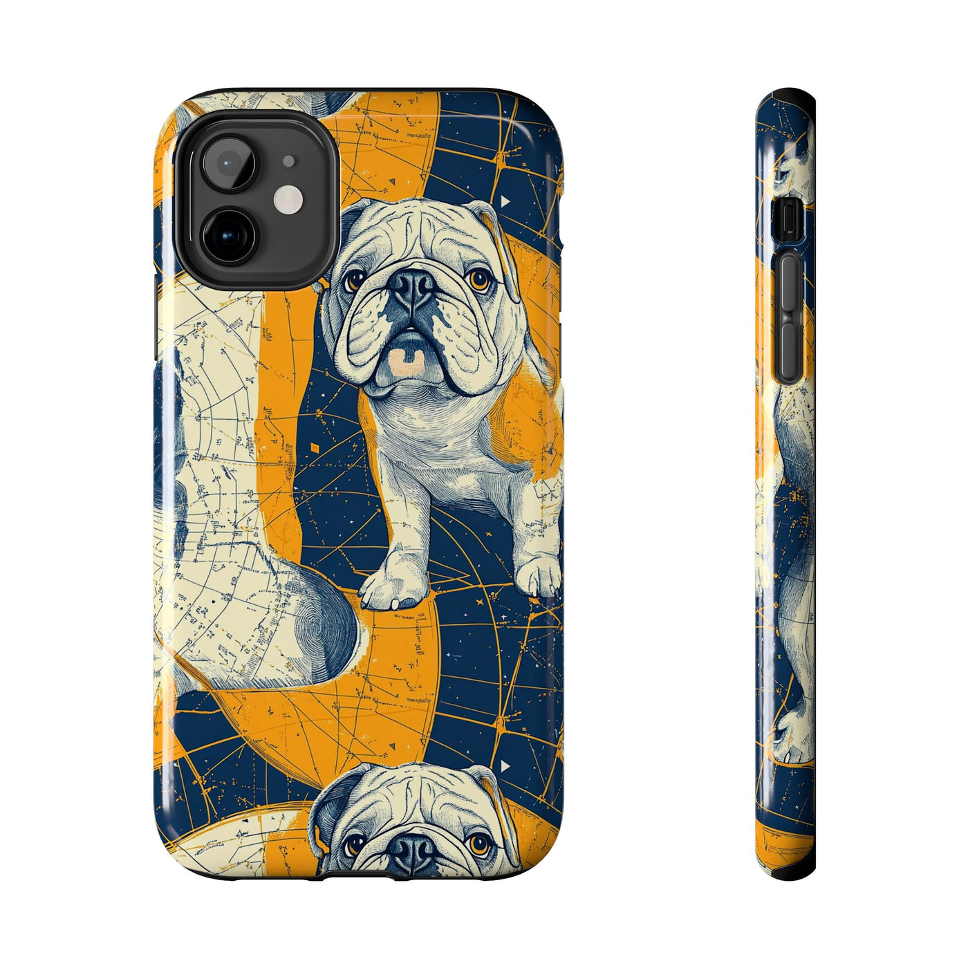 Celestial Navigator Bulldogs Phone Case