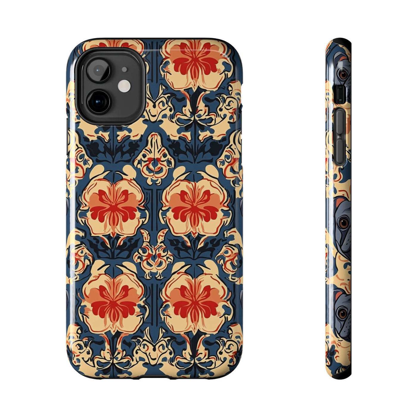 Imperial Frenchie Tapestry Phone Case