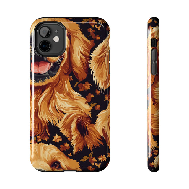 Autumn Bliss Retrievers Phone Case
