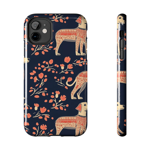 Folk Art Harvest Retrievers Phone Case