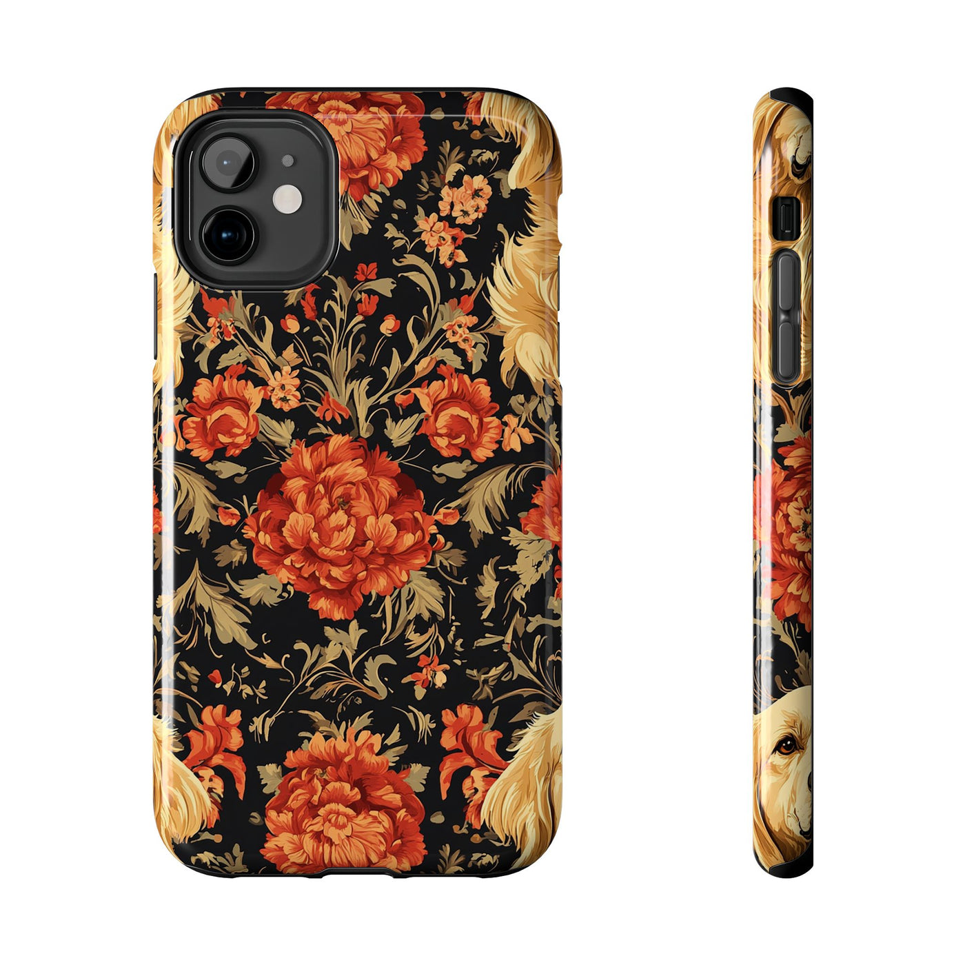 Baroque Bloom Goldens Phone Case
