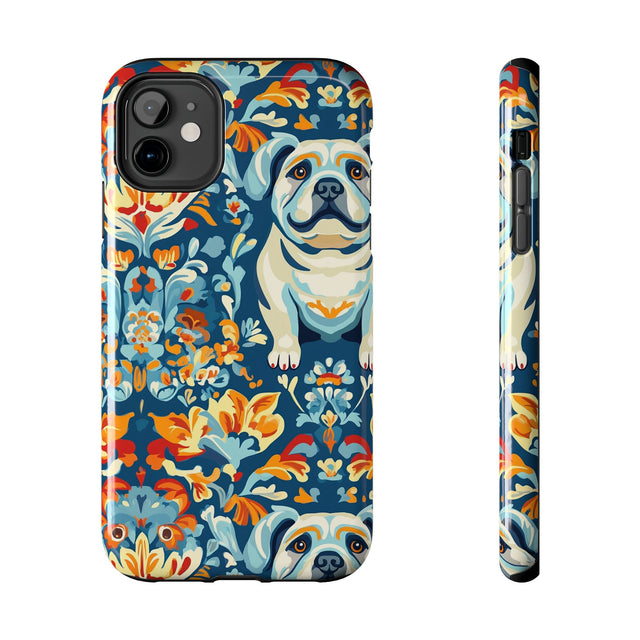 Bohemian Blooms Bulldogs Phone Case